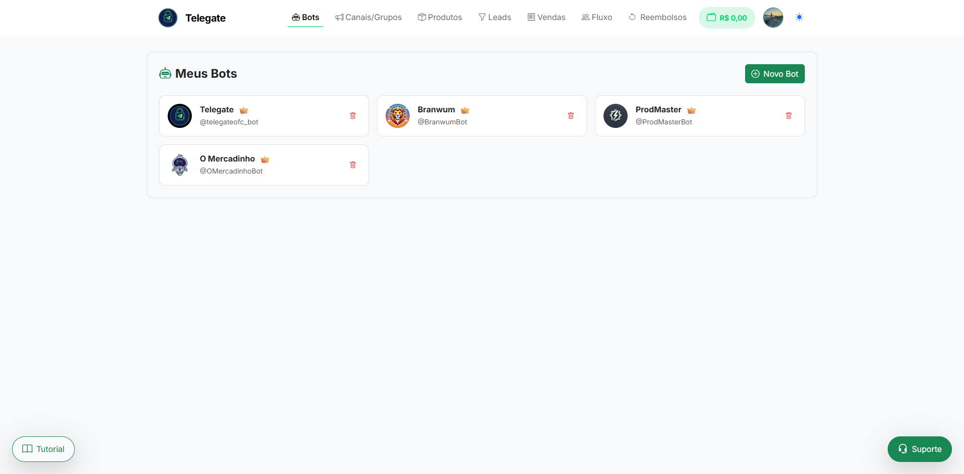 Telegate por dentro — screenshot 18